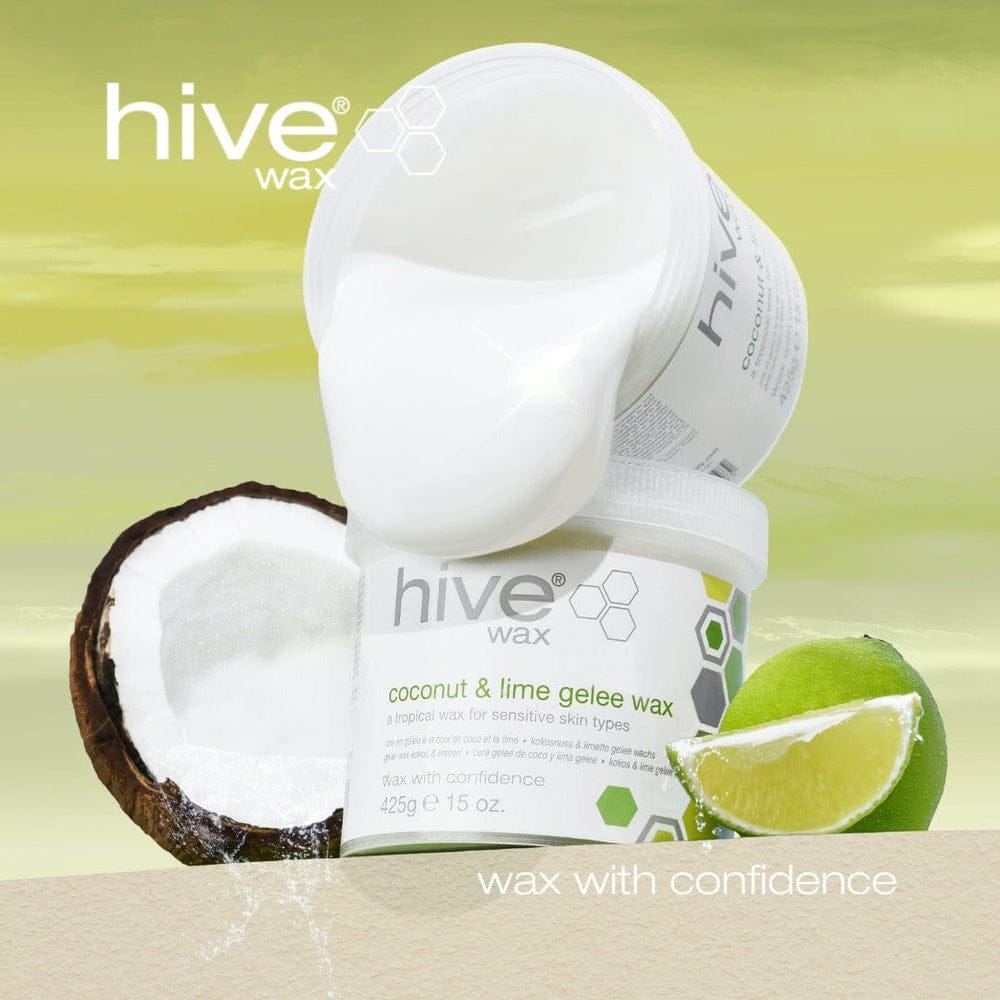 Hive - Wax - Cire gelée noix de coco et citron vert - 425g - Hive - Ethni Beauty Market