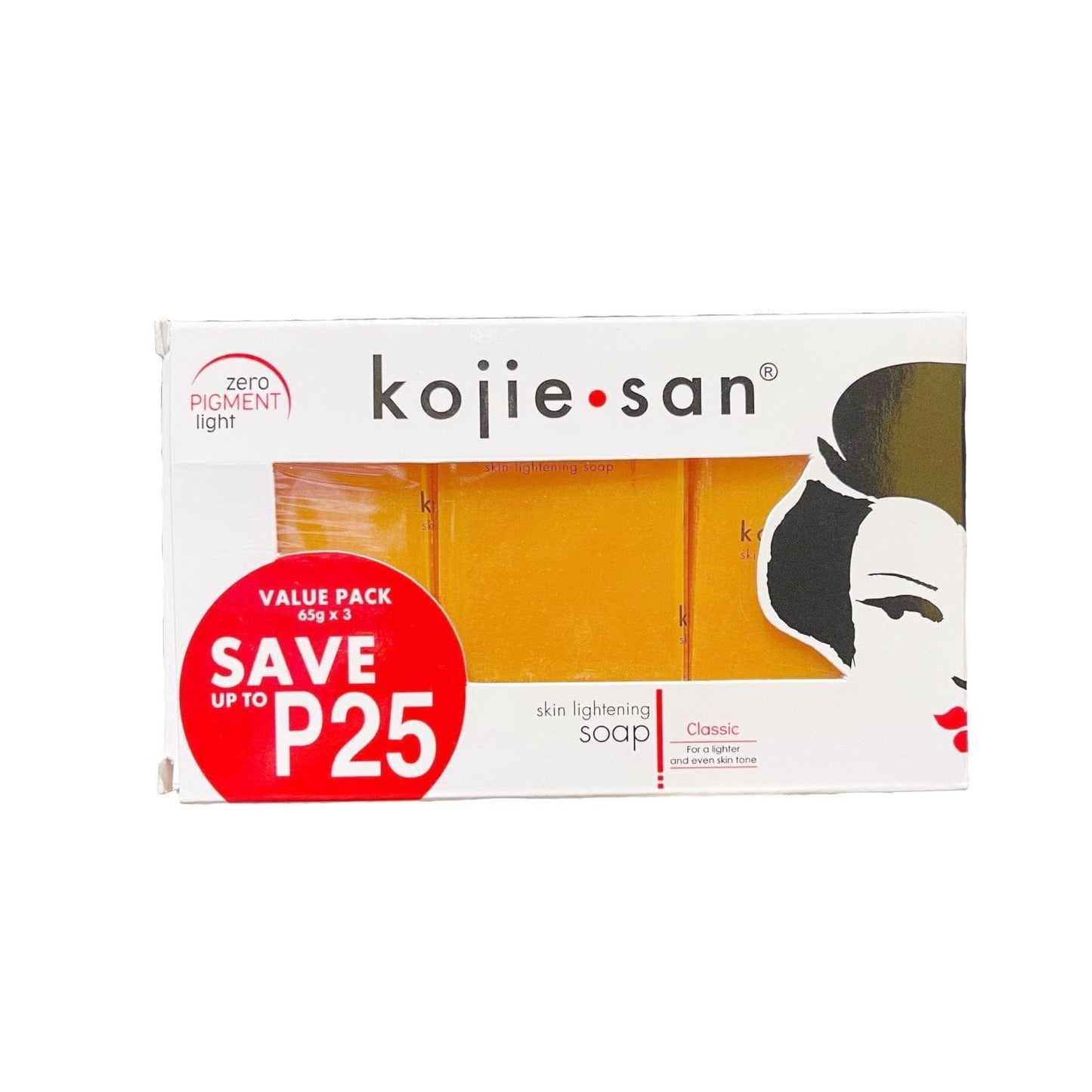 Kojie San - Skin Lightening - Lot de 3 savons éclaircissants - 3x65g - Kojie San - Ethni Beauty Market