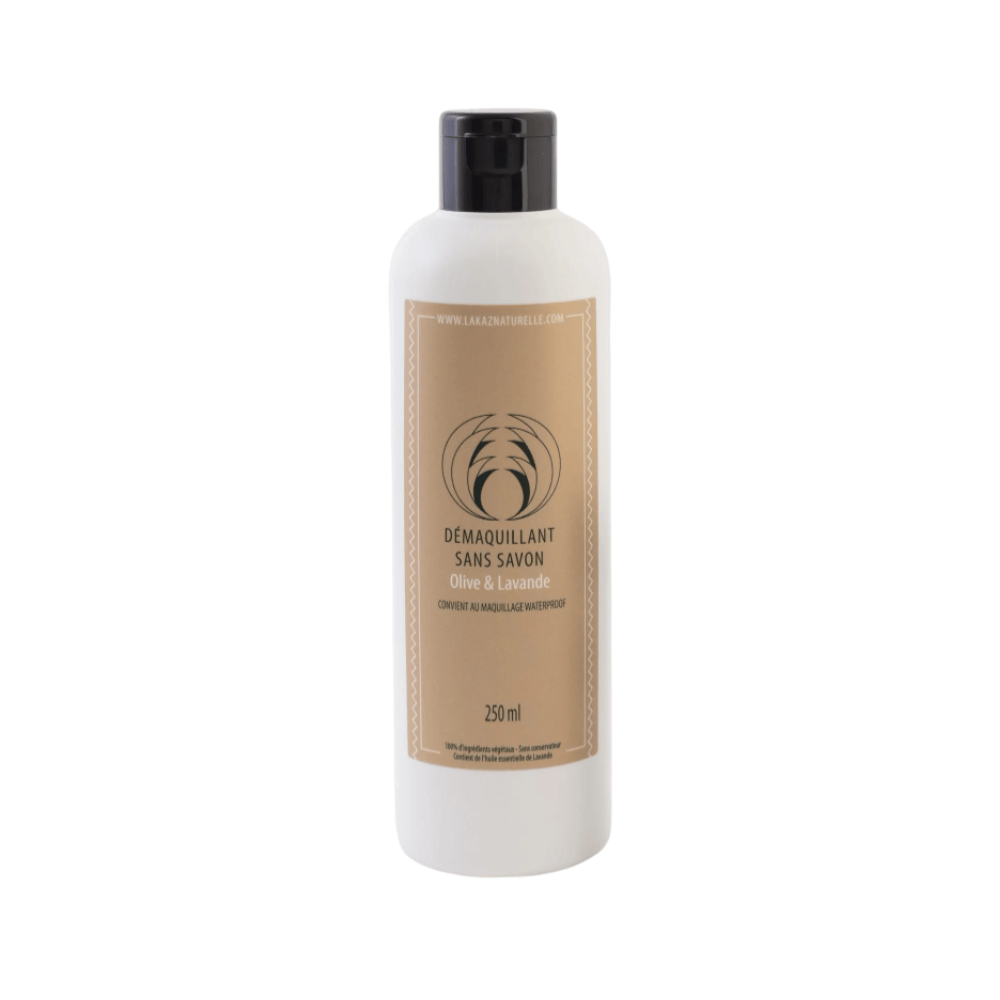 La Kaz Naturelle - Démaquillant sans savon Olive & Lavande - 250 ml - La Kaz Naturelle - Ethni Beauty Market