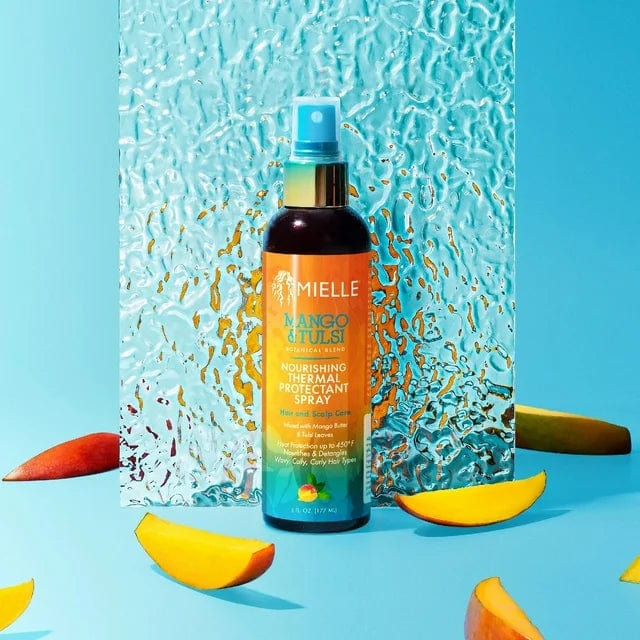 Mielle Organics - Spray protecteur thermique nourrissant à la mangue & tulsi (6 OZ) - 177ml - Mielle Organics - Ethni Beauty Market