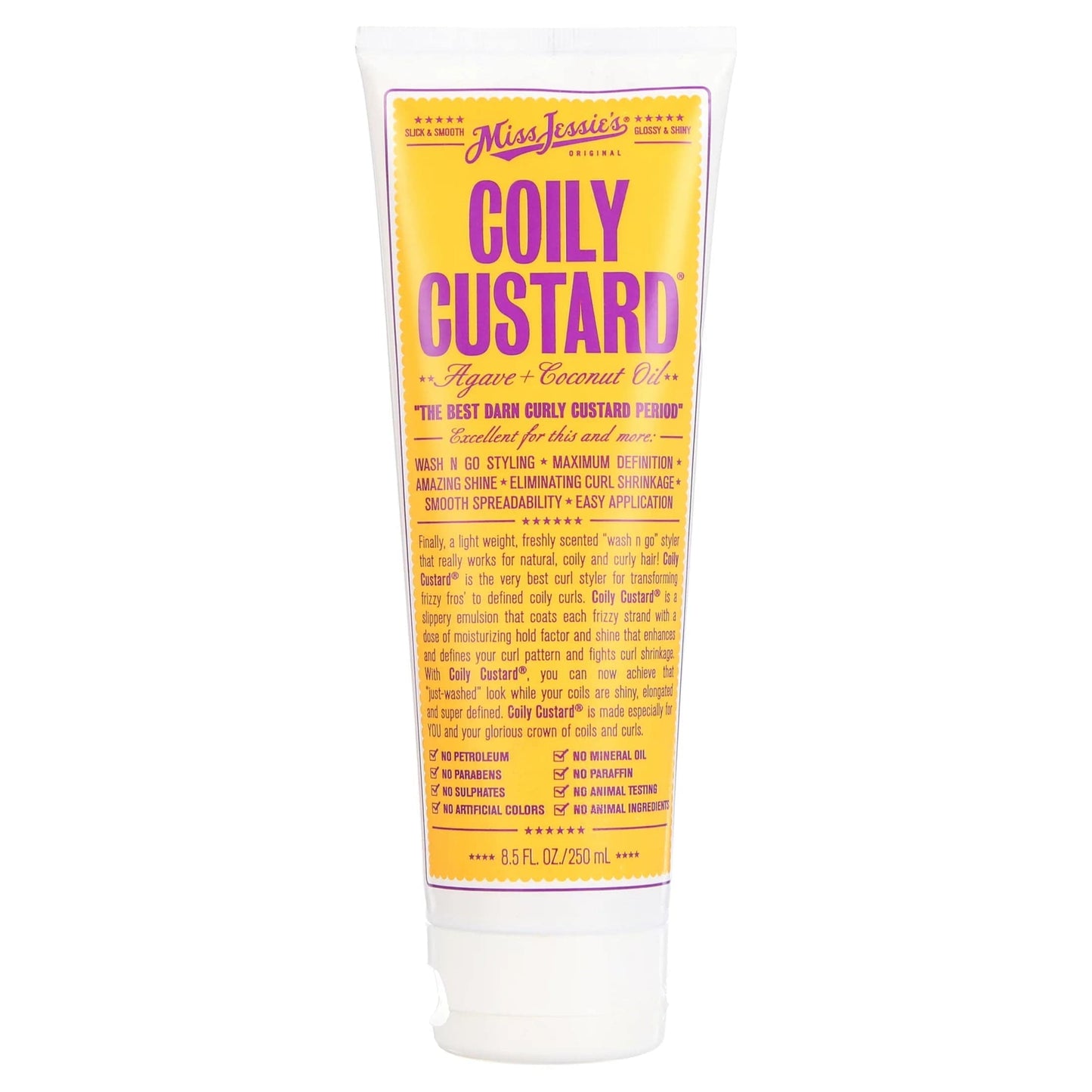 Miss Jessie's - Crème D'élongation Boucles "Coily Custard" - 250 ML - Miss Jessie's - Ethni Beauty Market