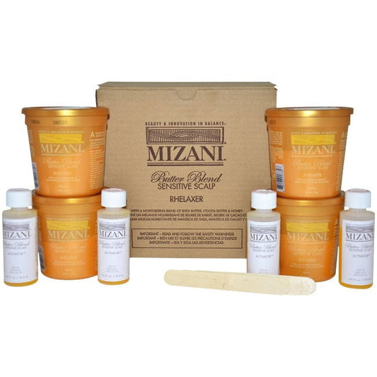 Mizani - Butter Blend Kit Défrisant Pour Cheveux Sensibles à Base de Miel "Butter Blend sensitive scalp" - Mizani - Ethni Beauty Market