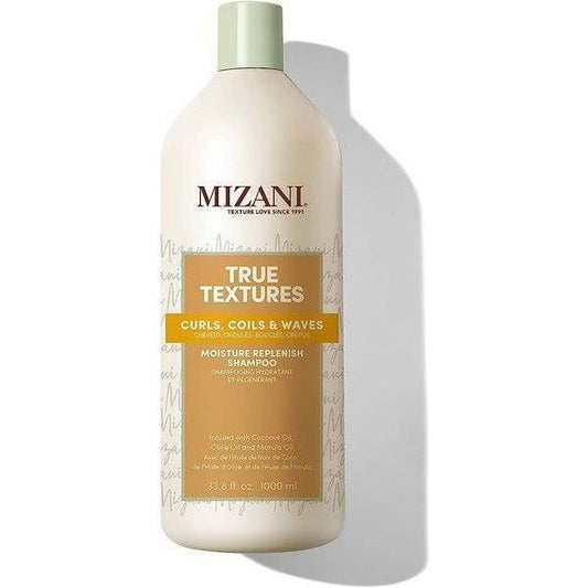 Mizani True Textures - Shampoing Reconstituant/Régénérant "Curls Moisture Replenish Shampoo" - 1L - Mizani True Textures - Ethni Beauty Market