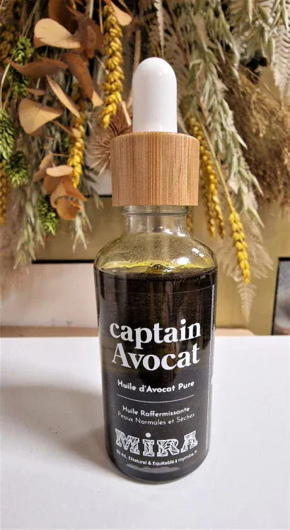My Mira - Huile d'avocat pure - Captain Avocat - 50ml - My Mira - Ethni Beauty Market