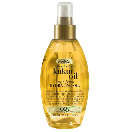 Organix - Huile hydratante anti-frisottis à l'huile de Kukui 118ml - Organix - Ethni Beauty Market
