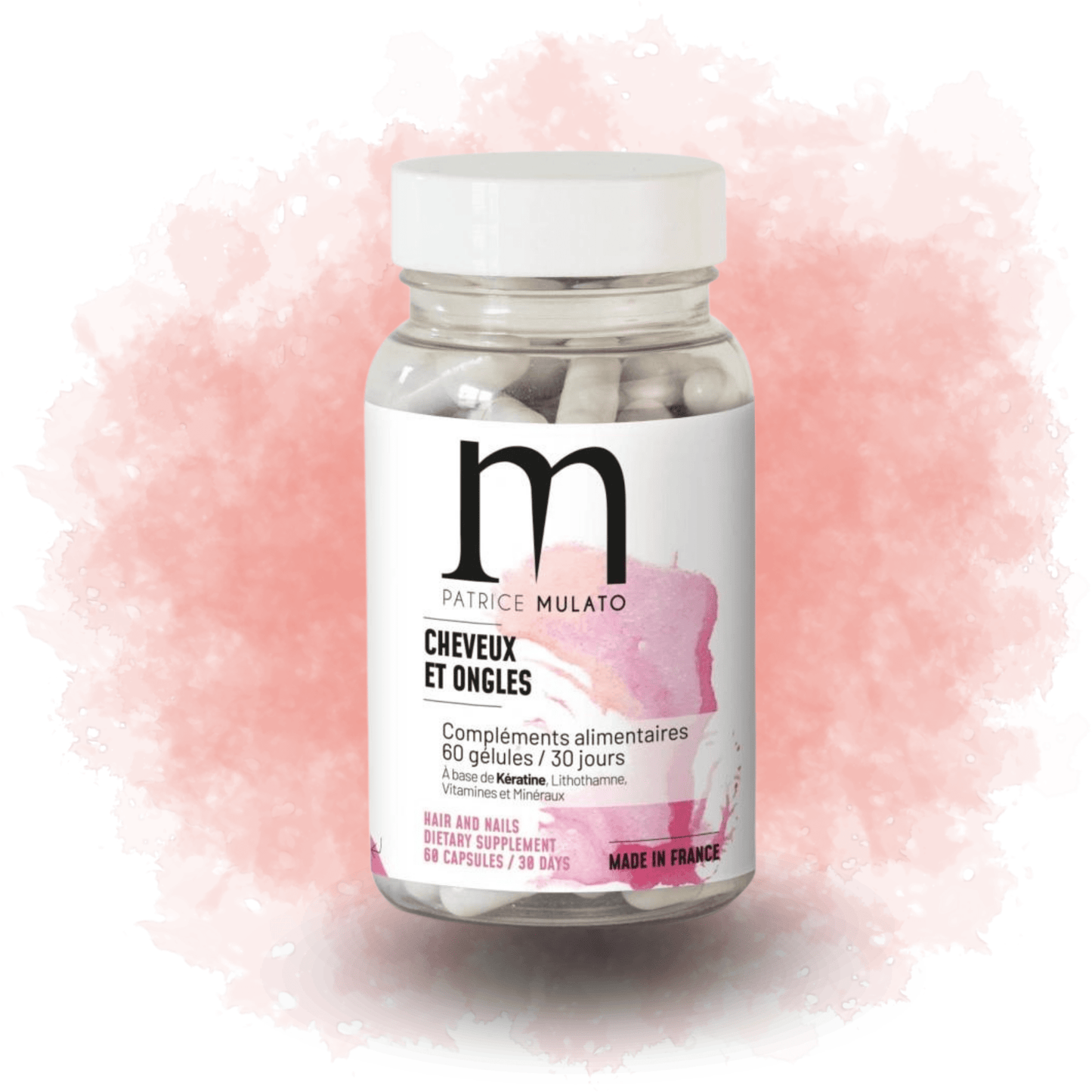 Patrice Mulato - Cheveux et ongles - Compléments alimentaires 60 gélules - Patrice Mulato - Ethni Beauty Market