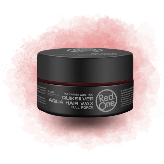 Red One - Quicksilver Aqua Hair Wax - Cire Coiffante 150 ml (Collection anti-gaspi) - Red One - Ethni Beauty Market