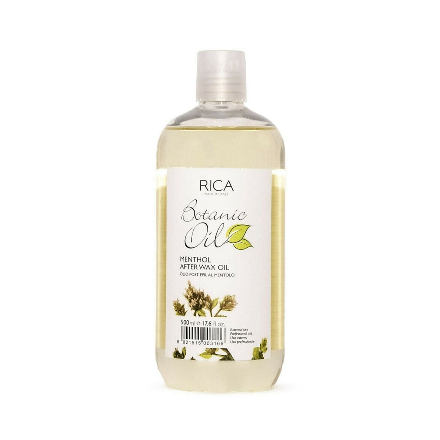 Rica - Botanic Oil - Huile post épilation "menthol" - 500ml - Rica - Ethni Beauty Market