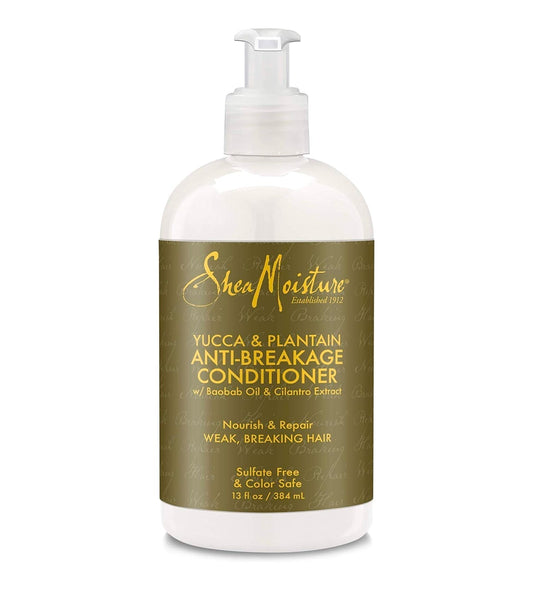 Shea Moisture - Apres-Shampoing Fortifiant Anti-Casse Yucca & Plantain - 384ml - Shea Moisture - Ethni Beauty Market