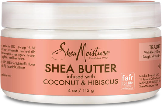 Shea Moisture - Crème Au Beurre De Karité Infusé À La Noix De Coco Et L'Hibiscus 113G - Shea Moisture - Ethni Beauty Market