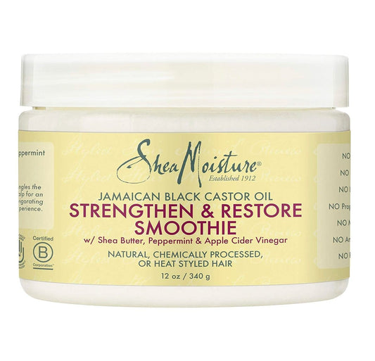 Shea Moisture - Crème De Soin Revitalisant "Smoothie" À L'Huile De Ricin Noir Jamaïcaine 340 g - Shea Moisture - Ethni Beauty Market