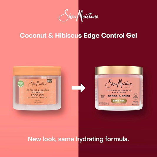 Shea Moisture - Coconut & Hibiscus - Gel capillaire "edge" - 99g - Shea Moisture - Ethni Beauty Market
