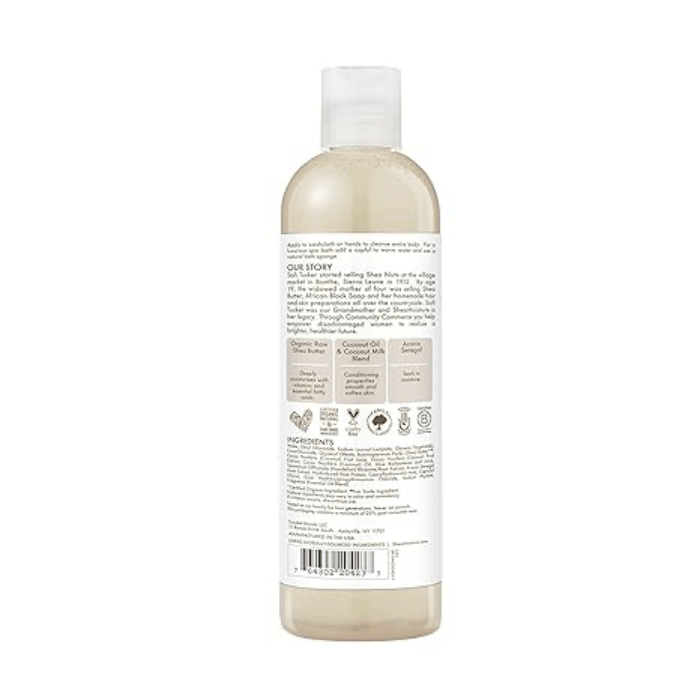 Shea Moisture - 100% Virgin Coconut Oil - Gel douche "daily hydratation Body Wash" - 384ml - Shea Moisture - Ethni Beauty Market