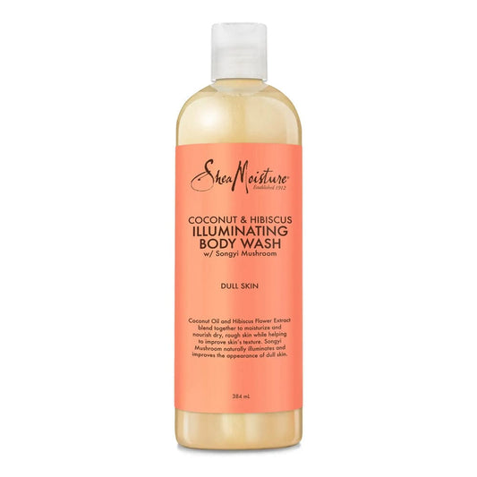 Shea Moisture - Gel Douche Illuminateur Noix De Coco & Hibiscus "Illuminating body Wash" - 384ml - Shea Moisture - Ethni Beauty Market