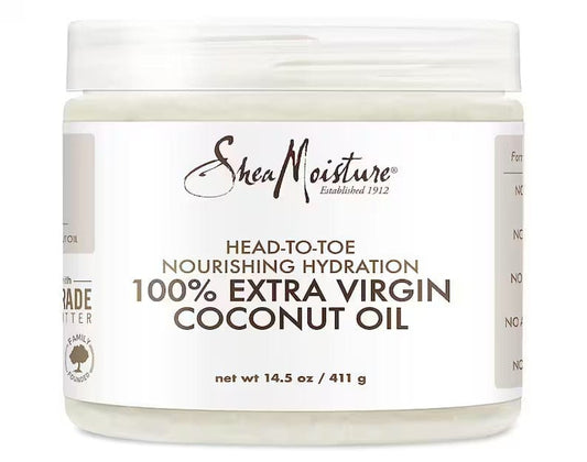 Shea Moisture - Head-To-Toe Coconut Oil Nourishing Hydration - 100% Huile De Coco Vierge - plusieurs contenances - Shea Moisture - Ethni Beauty Market