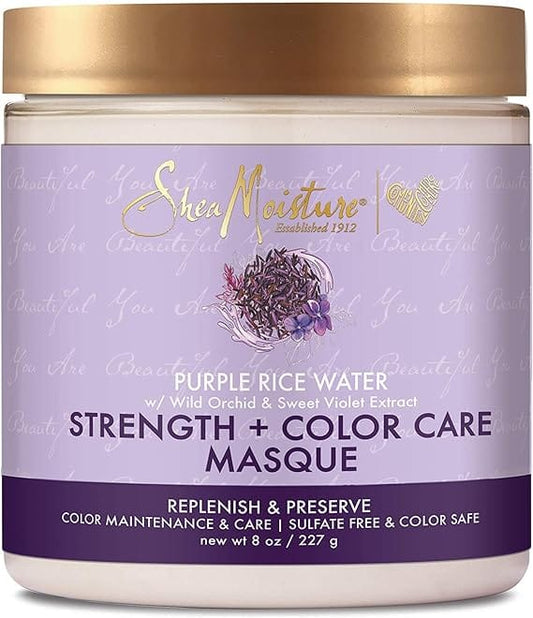 Shea Moisture - Masque force + protection de la couleur - 227g - Shea Moisture - Ethni Beauty Market