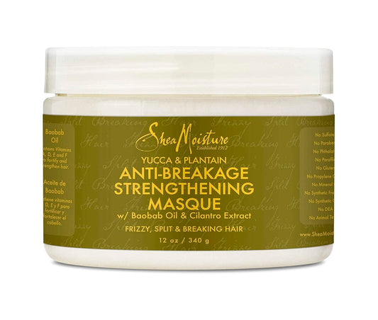 Shea Moisture - Masque Fortifiant Anti - Casse Yucca & Plantain - 340g - Shea Moisture - Ethni Beauty Market