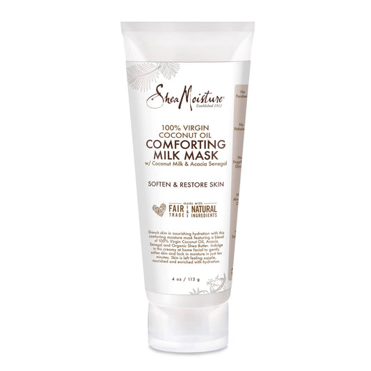 Shea Moisture - 100% Virgin Coconut Oil - Masque hydratant visage "daily hydration" - 118 ml - Shea Moisture - Ethni Beauty Market