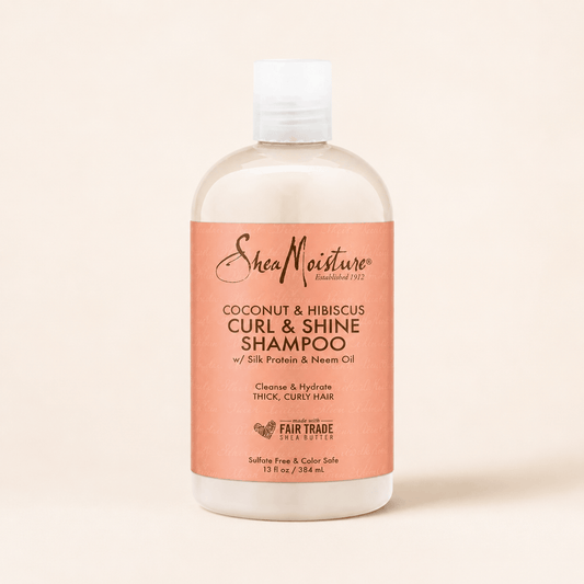SheaMoisture Shampoing Coconut & Hibiscus (cheveux bouclés) 384ml - Shea Moisture - Ethni Beauty Market