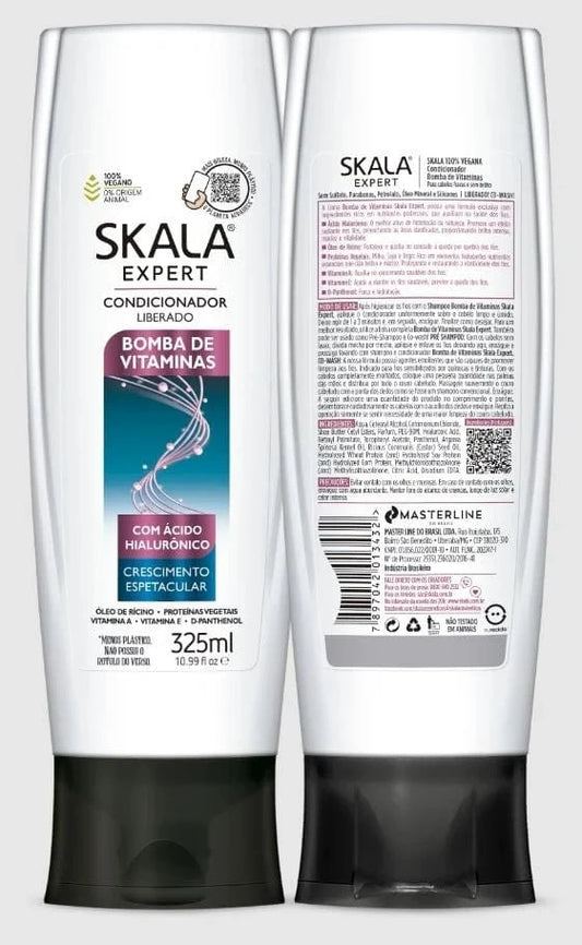 Skala Expert - Après-Shampoing bombe de vitamine et à L'acide Hyaluronique "Bomba Vitaminas Conditioner" - 325ml - SKALA - Ethni Beauty Market