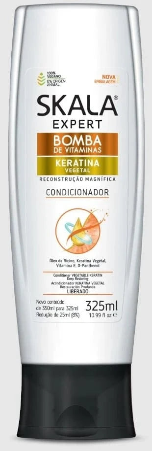 Skala Expert - Après-Shampoing Réparateur & Renforçant Bomba Vitaminas Keratina Conditioner - 325ml - SKALA - Ethni Beauty Market