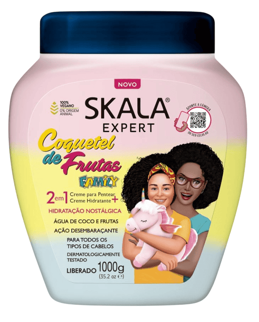 SKALA Crème Capillaire Skala Expert - Crème Revitalisante Fruit Cocktail "Hair Cream Hair Treatment Conditioning" 1000g