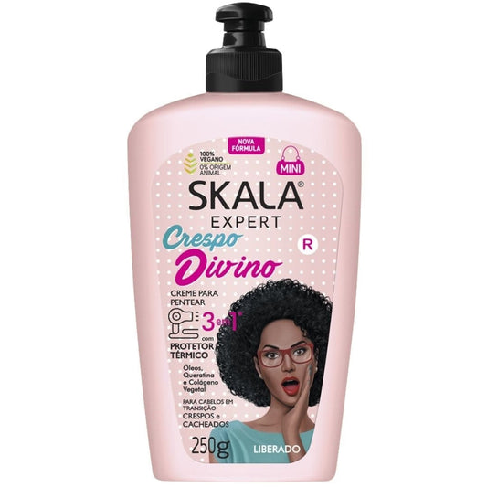 SKALA Crème De Coiffage Skala Crespo Divino - Crème de Coiffage 3 en 1 "Combing Cream" - 250g