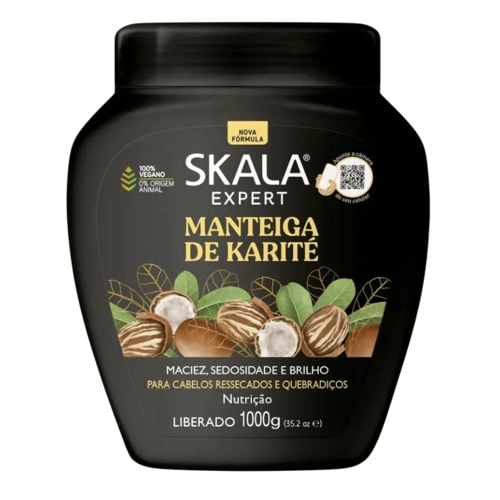 Skala - Masque/Crème Revitalisante/Crème de Coiffage Beurre de Karité "Karite Treatment"- 1000g - SKALA - Ethni Beauty Market