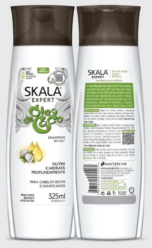 Skala - Shampoo Brillance et Hydratation Intense Huile de Coco "Oleo de Coco Shampoo" 325ml - SKALA - Ethni Beauty Market