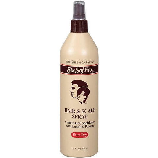 Softsheen Carson Spray Capillaire SoftSheen.Carson - Sta-Sof-Fro Spray Pour Cheveux "Hair & Scalp Spray" - 473 ml