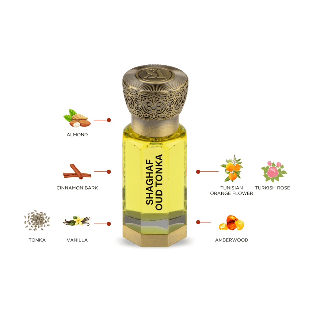 Swiss Arabian – SHAGHAF OUD TONKA CPO – Huile de parfum Unisexe 12ml - Swiss Arabian - Ethni Beauty Market