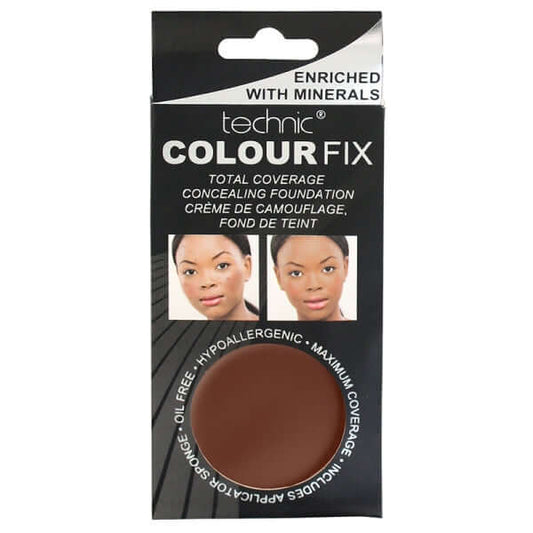Technic Colour Fix - Fond de Teint Dissimulateur à Couvrance Totale Espresso - 4.5g - Technic Colour Fix - Ethni Beauty Market