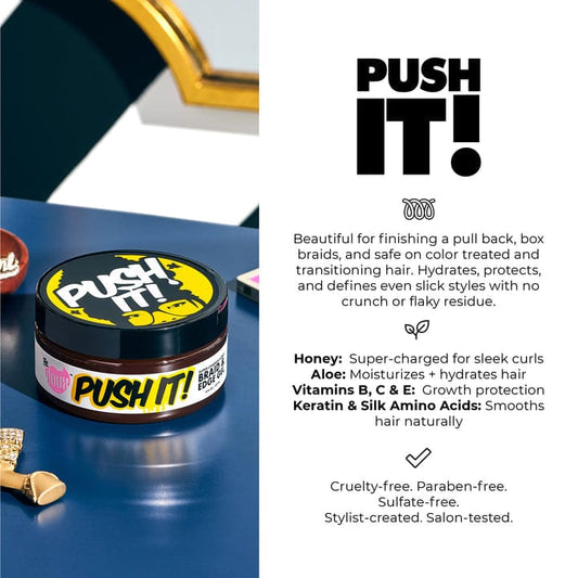 The Doux Bee-Girl Gel Capillaire The Doux - Gel à Double Tenue "Bee Girl Push it Edge" 237ml