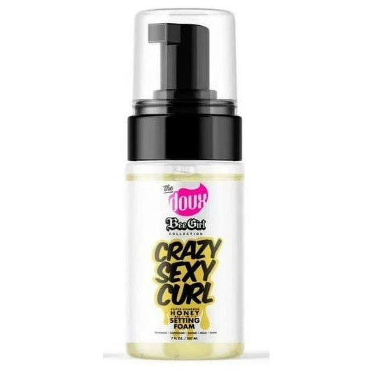 The Doux Bee-Girl Crazy Sexy Curl - Mousse Coiffante "Honey Setting Foam" - 118ml - The Doux Bee-Girl - Ethni Beauty Market