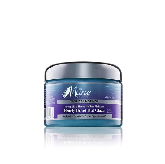 The Mane Choice - Gelée définition boucles à la biotine et moringa 354ml (braid out glaze) - The Mane Choice - Ethni Beauty Market