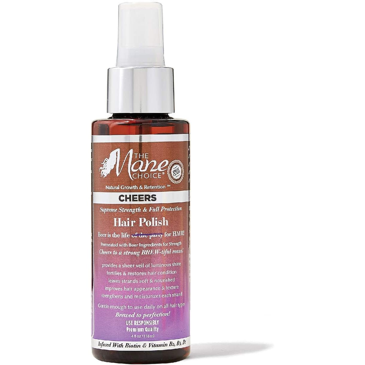 The Mane Choice - Cheers - Spray capillaire protecteur - "hair polish" - 118ml - The Mane Choice - Ethni Beauty Market