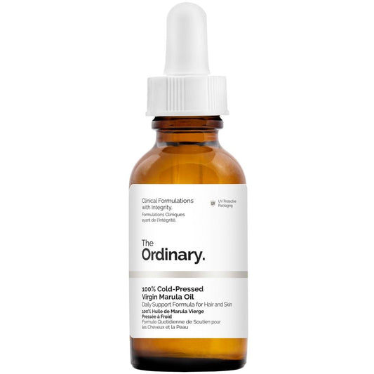 The Ordinary. - 100% Huile de marula vierge pressée à Froid - Formule quotidienne de soutien pour les cheveux et la peau -(Collection Anti-Gaspi) - 30ml - The Ordinary - Ethni Beauty Market