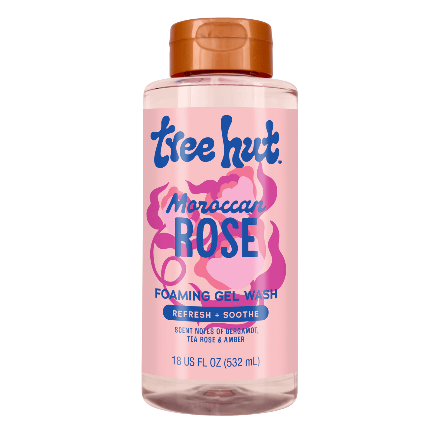 Tree Hut - Moroccan Rose Foaming Gel Wash - Gel douche - 532ml - Tree Hut - Ethni Beauty Market