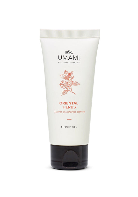 UMAMI Tube de douche aux herbes orientales - 200ml - Umami - Ethni Beauty Market