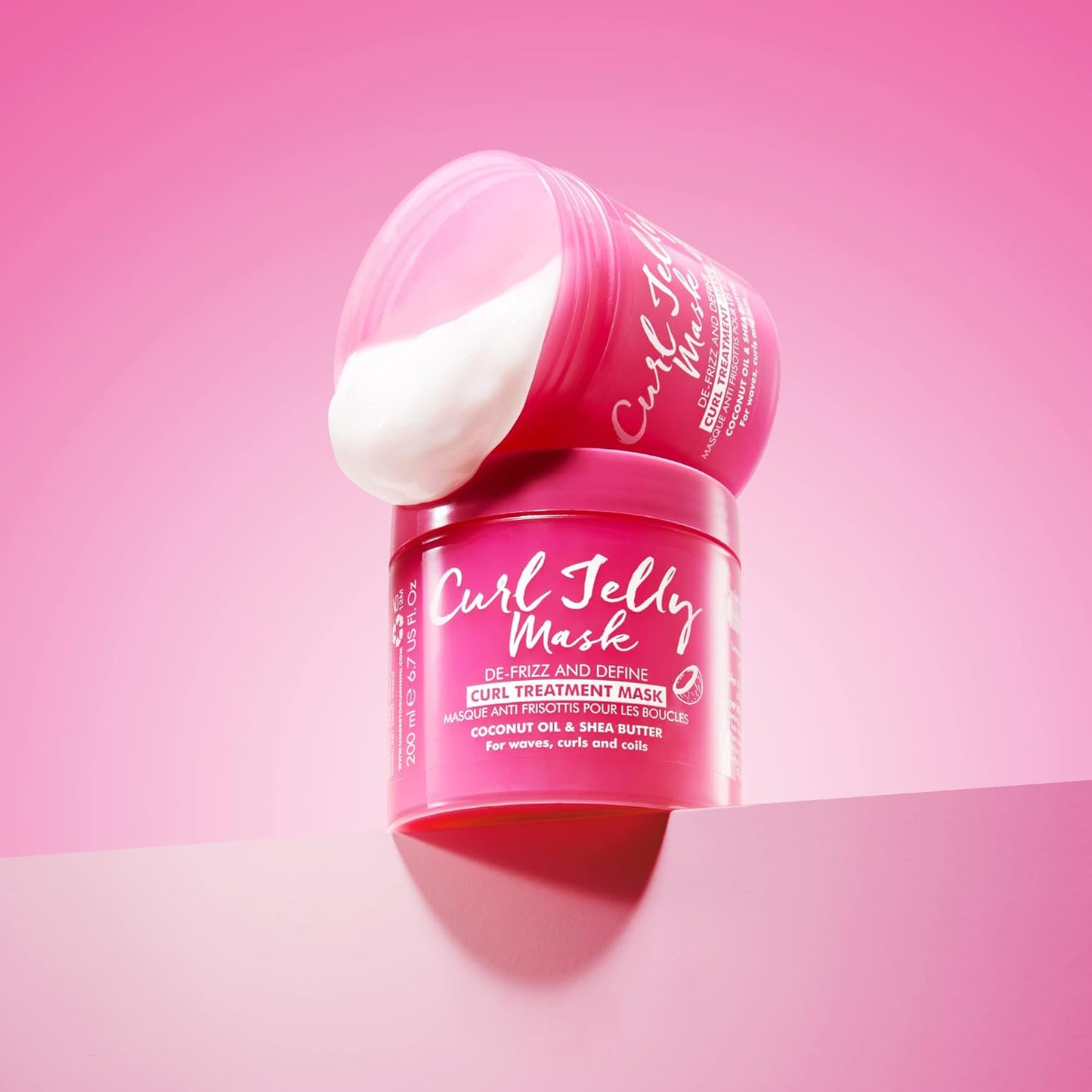 Umberto Giannini - Masque Curl Jelly à la noix de coco et à la karité 200ml (Curl Jelly Mask Coconut + Shea Treatment) - Umberto Giannini - Ethni Beauty Market