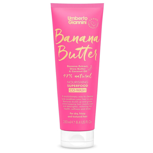 Umberto Giannini Shampoing Umberto Giannini - Banana Butter - Co-wash nourrissant "superfood" - 250ml