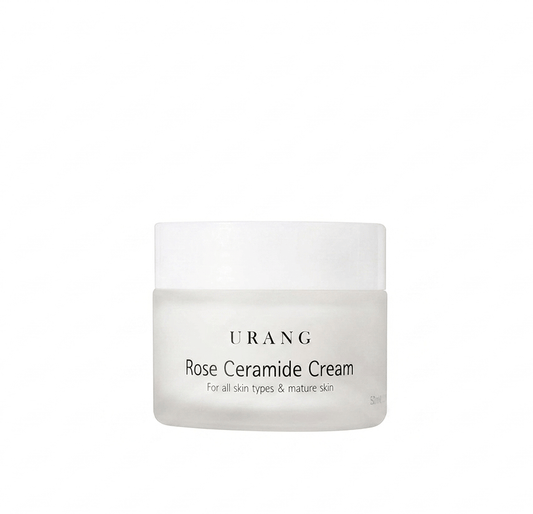 Urang - Crème visage végétalienne "Rose ceramide cream" - 50 ml - Urang - Ethni Beauty Market
