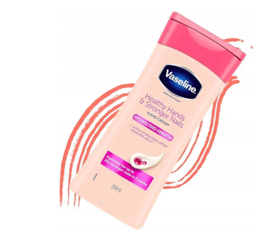Vaseline - Soins intensifs Des Ongles plus forts et des Mains saines "Intense Care Healthy Hands Stronger Nails Cream" - 200 ml - vaseline - Ethni Beauty Market