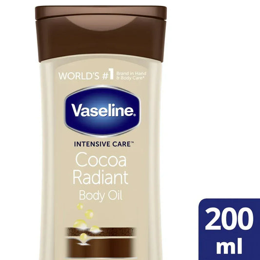 Vaseline Huile-Gel Corps Radiant au Cacao Soin Intensif - 200ml - vaseline - Ethni Beauty Market
