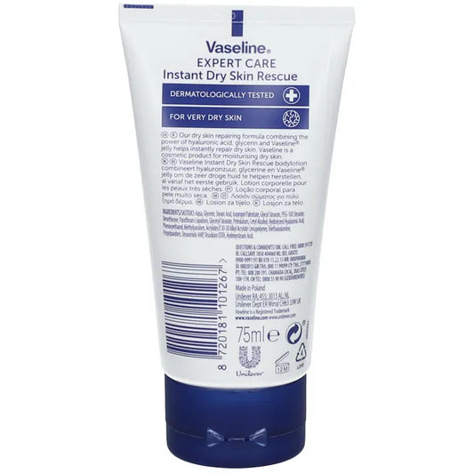 Vaseline Expert care - Lotion Corporelle Pour Peaux Sèches "Instant Dry skin Rescue Body Lotion" 75ml - vaseline - Ethni Beauty Market