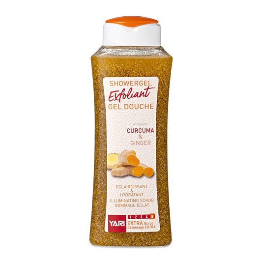 Yari - Gel douche extra exfoliant "curcuma et ginger" - 500ml/1L - Yari - Ethni Beauty Market