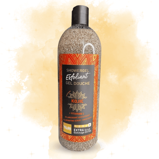 Yari - Gel douche extra exfoliant éclaircissant "kojic" - 1L - Yari - Ethni Beauty Market