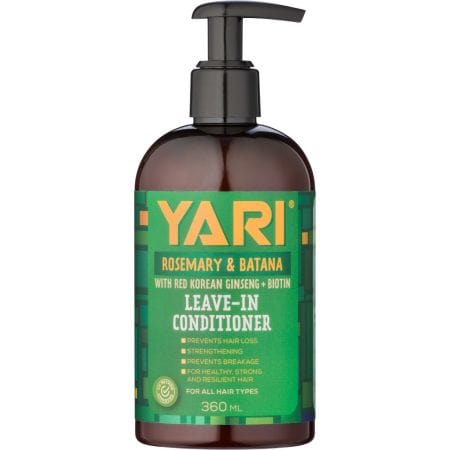 Yari Rosemary & Batana - Après-Shampoing Sans Rinçage "Leave-In Conditioner" 360ml - YARI - Ethni Beauty Market