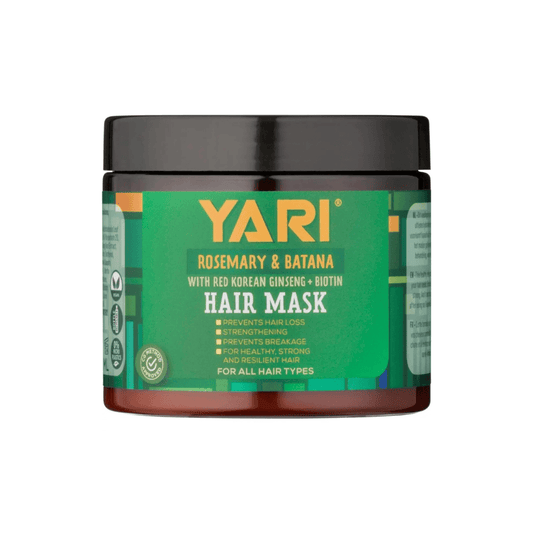 Yari Masque Capillaire Yari Rosemary & Batana - Masque Nourrissant & Réparateur Naturel "Hair Mask" 400ml