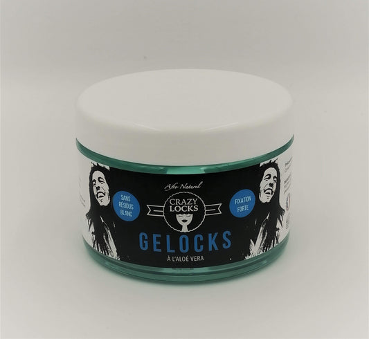 Afro Naturel - Crazy Locks - Gel Aloé Vera "Gelocks Bleu" - 300g - Afro Naturel - Ethni Beauty Market
